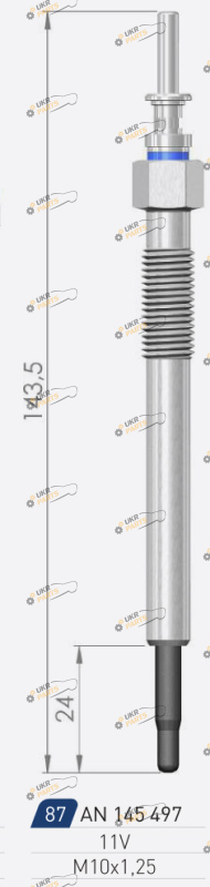 Свеча накаливания A-N PARTS 145 497